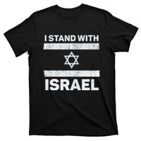 I Stand With Israel My Support Israel Flag Pride T-Shirt