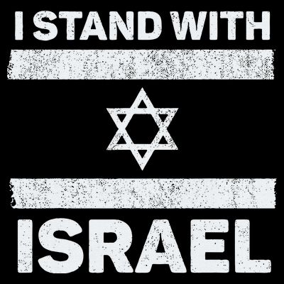 I Stand With Israel My Support Israel Flag Pride T-Shirt