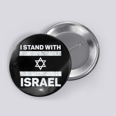 I Stand With Israel My Support Israel Flag Pride Button