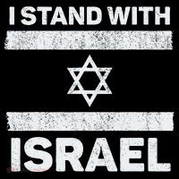 I Stand With Israel My Support Israel Flag Pride Flatbill Hat