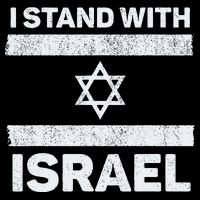 I Stand With Israel My Support Israel Flag Pride Baby Bodysuit