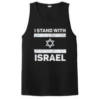 I Stand With Israel My Support Israel Flag Pride PosiCharge Competitor Tank