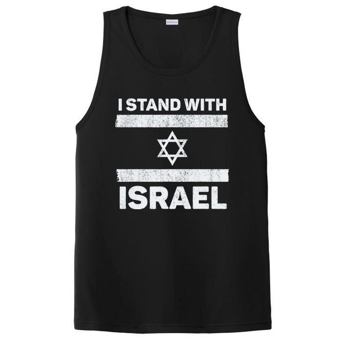 I Stand With Israel My Support Israel Flag Pride PosiCharge Competitor Tank