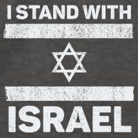 I Stand With Israel My Support Israel Flag Pride Vector Backpack