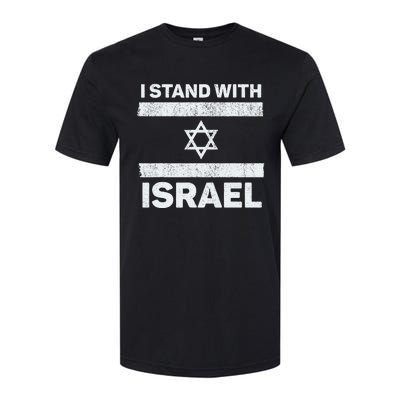 I Stand With Israel My Support Israel Flag Pride Softstyle CVC T-Shirt