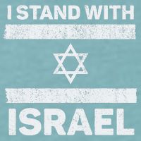 I Stand With Israel My Support Israel Flag Pride Sueded Cloud Jersey T-Shirt