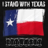 I Stand With Texas Come And Take It Ladies PosiCharge Tri-Blend Wicking Tank