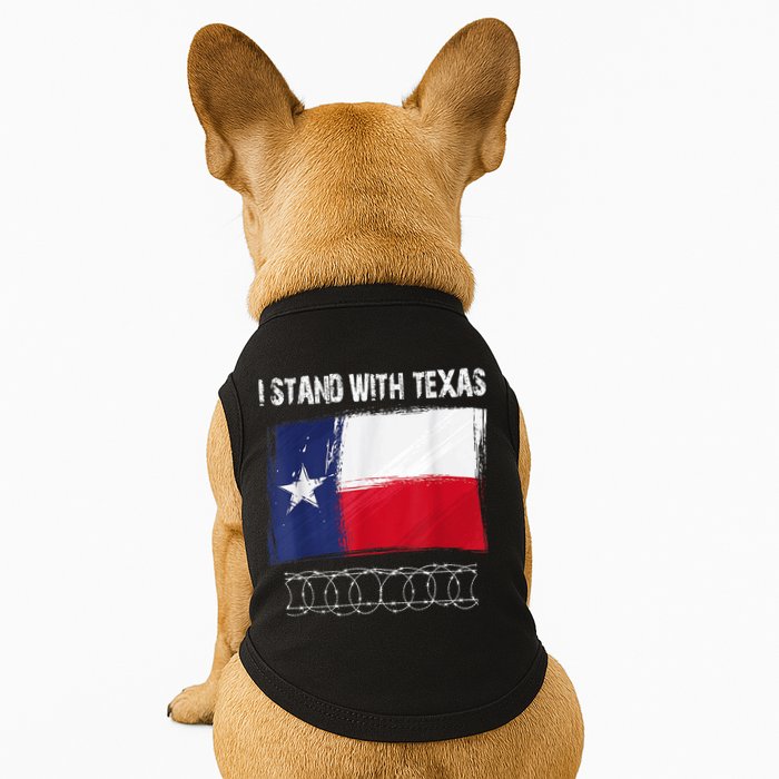 I Stand With Texas Come And Take It Doggie Tank