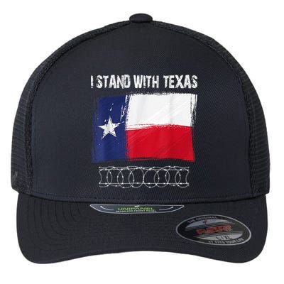 I Stand With Texas Come And Take It Flexfit Unipanel Trucker Cap