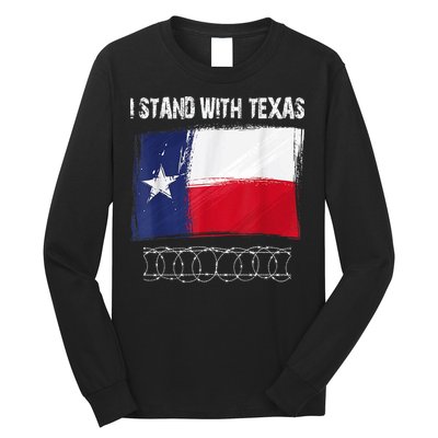 I Stand With Texas Come And Take It Long Sleeve Shirt