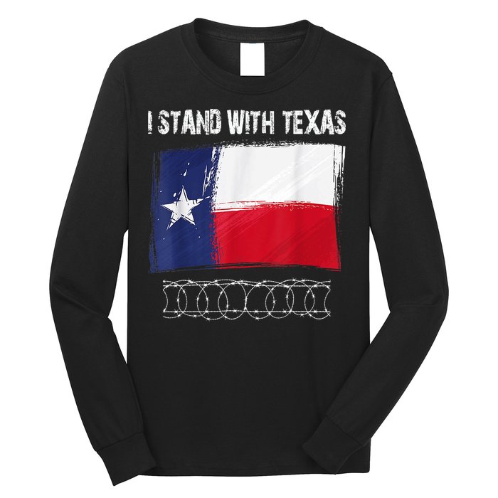 I Stand With Texas Come And Take It Long Sleeve Shirt