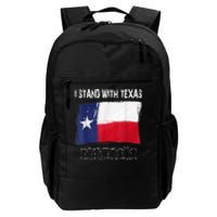 I Stand With Texas Come And Take It Daily Commute Backpack