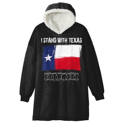I Stand With Texas Come And Take It Hooded Wearable Blanket