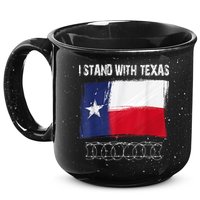 I Stand With Texas Come And Take It 15oz Campfire Ceramic Mug