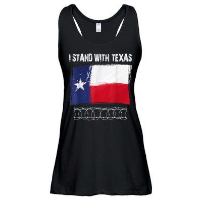 I Stand With Texas Come And Take It Ladies Essential Flowy Tank