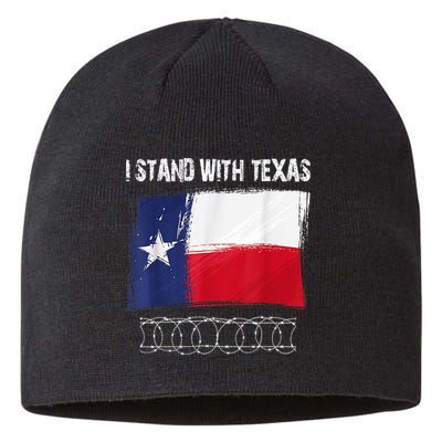 I Stand With Texas Come And Take It Sustainable Beanie
