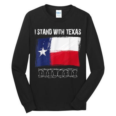 I Stand With Texas Come And Take It Tall Long Sleeve T-Shirt