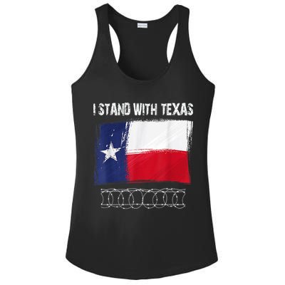 I Stand With Texas Come And Take It Ladies PosiCharge Competitor Racerback Tank