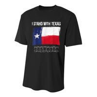 I Stand With Texas Come And Take It Youth Performance Sprint T-Shirt