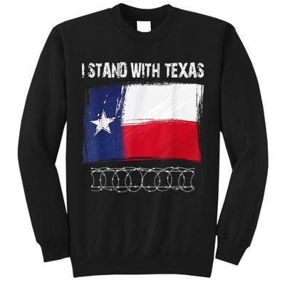I Stand With Texas Come And Take It Tall Sweatshirt