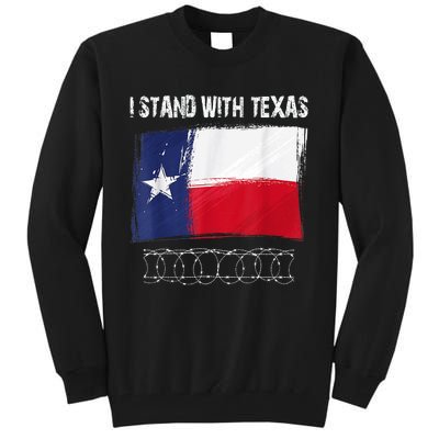 I Stand With Texas Come And Take It Tall Sweatshirt