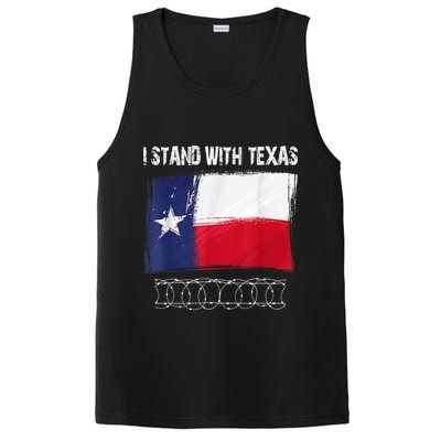 I Stand With Texas Come And Take It PosiCharge Competitor Tank