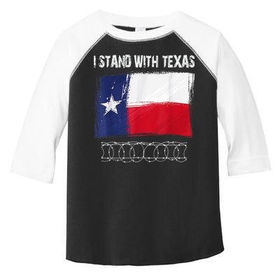 I Stand With Texas Come And Take It Toddler Fine Jersey T-Shirt