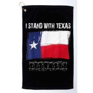 I Stand With Texas Come And Take It Platinum Collection Golf Towel