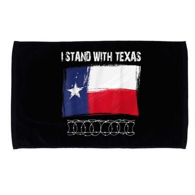 I Stand With Texas Come And Take It Microfiber Hand Towel