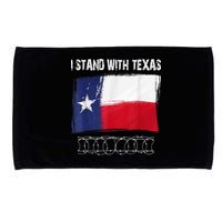 I Stand With Texas Come And Take It Microfiber Hand Towel