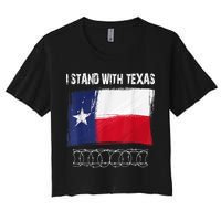 I Stand With Texas Come And Take It Crop Top