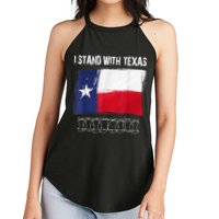 I Stand With Texas Come And Take It Women's Perfect Tri Rocker Tank