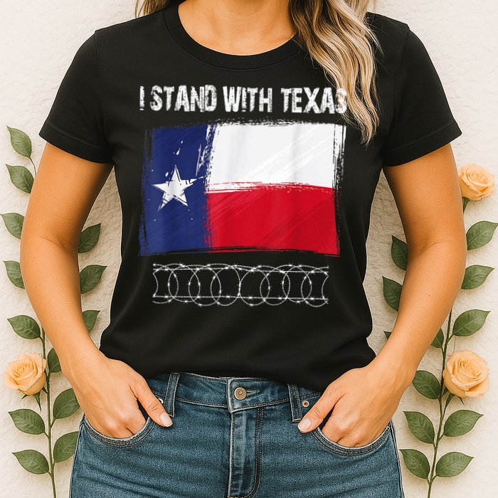 I Stand With Texas Come And Take It Womens T-Shirt