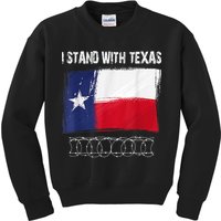 I Stand With Texas Come And Take It Kids Sweatshirt