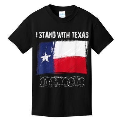 I Stand With Texas Come And Take It Kids T-Shirt