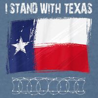 I Stand With Texas Come And Take It Garment-Dyed Sweatshirt