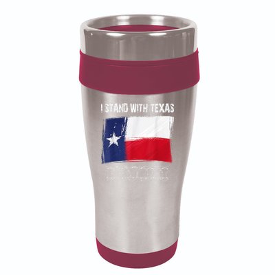 I Stand With Texas Come And Take It 16oz Travel Tumbler