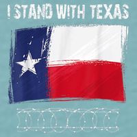 I Stand With Texas Come And Take It Sueded Cloud Jersey T-Shirt