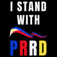 I Stand with Duterte PRRD Filipino Support Philippines Flat Bill Trucker Hat