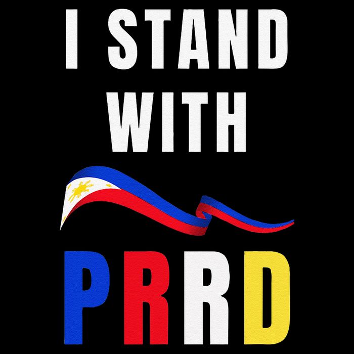 I Stand with Duterte PRRD Filipino Support Philippines Flat Bill Trucker Hat