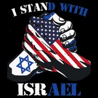 I Stand With Israel Support Israel Love Israeli Brotherhood Kids T-Shirt