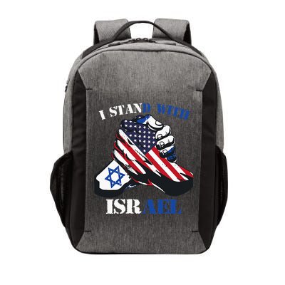 I Stand With Israel Support Israel Love Israeli Brotherhood Vector Backpack