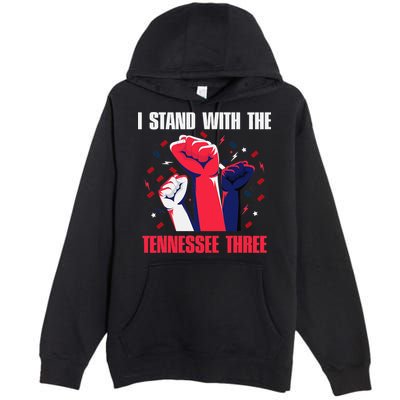 I Stand With the Tennessee Three Tennessee Home State Fan Premium Pullover Hoodie
