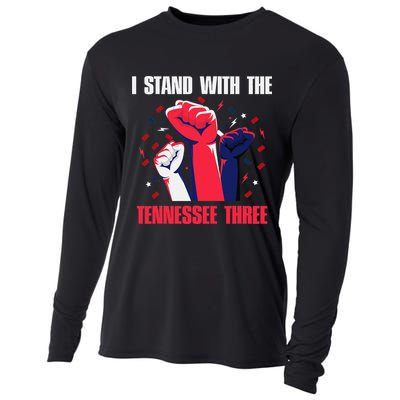 I Stand With the Tennessee Three Tennessee Home State Fan Cooling Performance Long Sleeve Crew