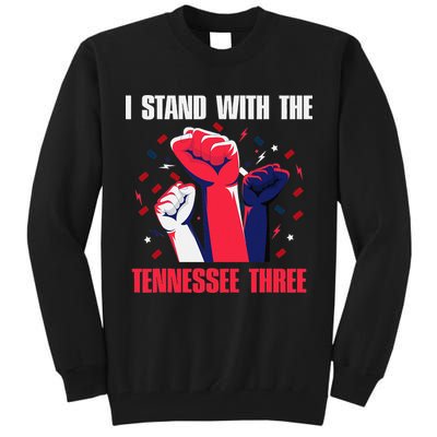 I Stand With the Tennessee Three Tennessee Home State Fan Tall Sweatshirt