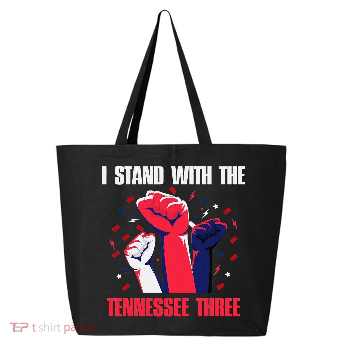 I Stand With the Tennessee Three Tennessee Home State Fan 25L Jumbo Tote