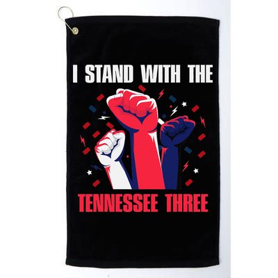 I Stand With the Tennessee Three Tennessee Home State Fan Golf Towel