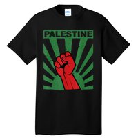 I Stand With Palestine For Their Freedom Free Palestine Tall T-Shirt