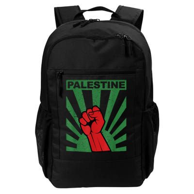 I Stand With Palestine For Their Freedom Free Palestine Daily Commute Backpack