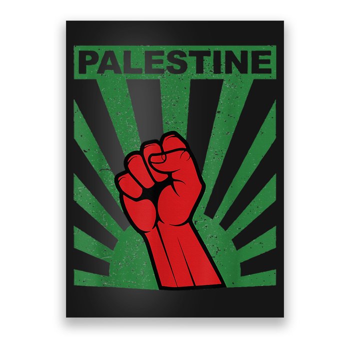 I Stand With Palestine For Their Freedom Free Palestine Poster